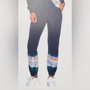 NWT WildFox Navy Tie Dye Jogger Sweatpants